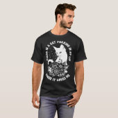 Karma Is A Cat Purring In My Lap Cause It Loves Me T-shirt (Voorkant volledig)