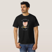 Karma is een kat t-shirt (Voorkant volledig)
