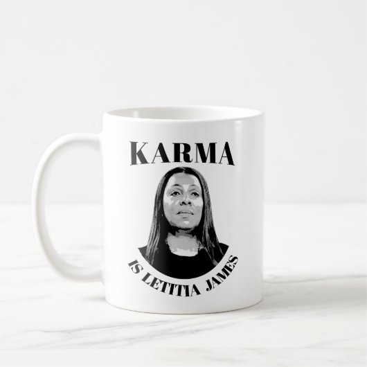 Karma is Letitia Koffiemok (Links)