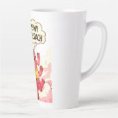 Karma is mijn beste coach latte mok (Rechts)