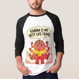 Karma is mijn beste coach t-shirt