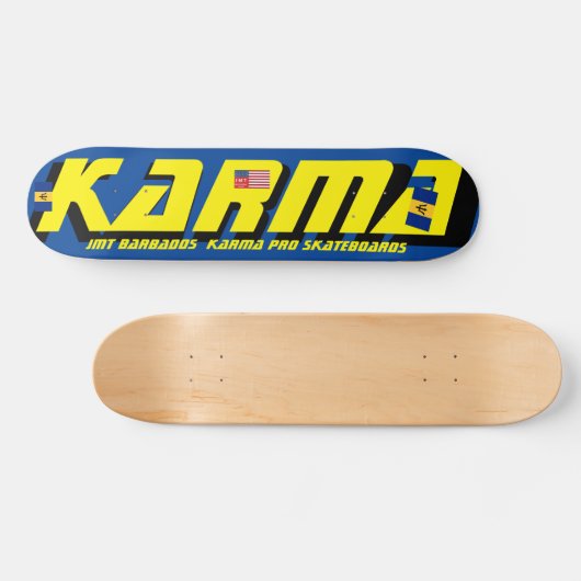 KARMA JMT BARB 7 3/4" Skateboard Deck (Horizontaal)