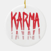 Karma Keramisch Ornament (Achterkant)