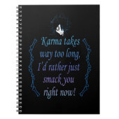Karma (kleur) notitieboek (Voorkant)
