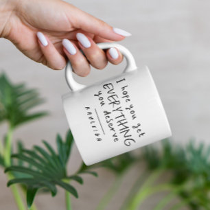 Karma krijgt alles wat je verdient mok