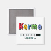 Karma laden... magneet (Voorkant / Achterkant)