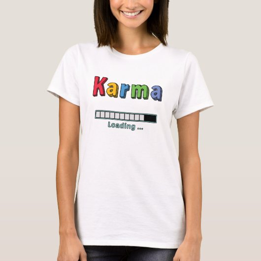 Karma laden... t-shirt (Voorkant)