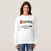 Karma laden... trui (Voorkant volledig)