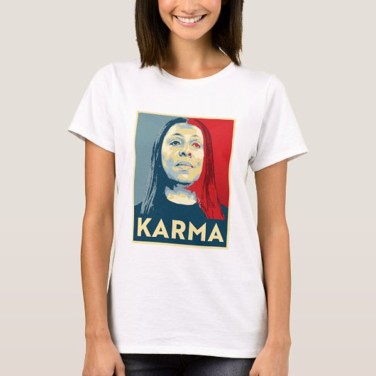 KARMA: Letitia James T-shirt (Voorkant)