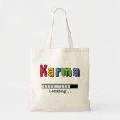 Karma Loading.. Canvas tas (Voorkant)