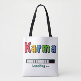 Karma Loading.. Canvas tas
