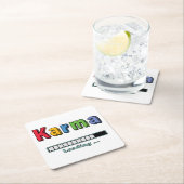 Karma Loading.. Onderzetter Square Paper (Insitu)