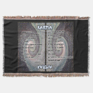 Karma Oboros Tapestry Throw Deken