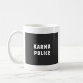 Karma politie koffiemok (Links)