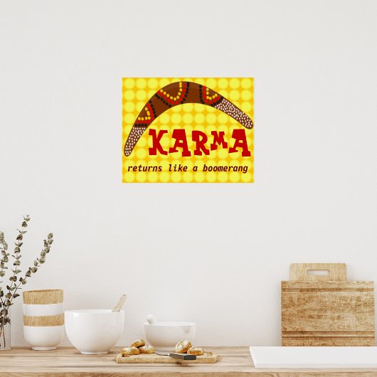 Karma poster (Keuken)