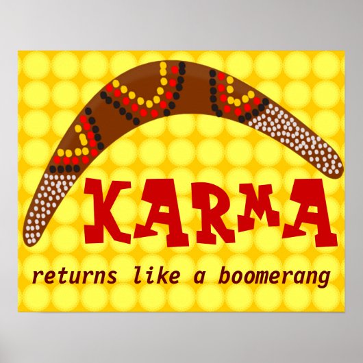 Karma poster (Voorkant)