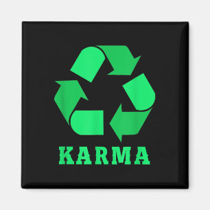 Karma Recycling Milieubescherming Klimaat P Magneet