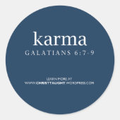 Karma Sticker (Voorkant)