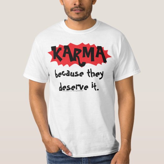 Karma T-shirt (Voorkant)