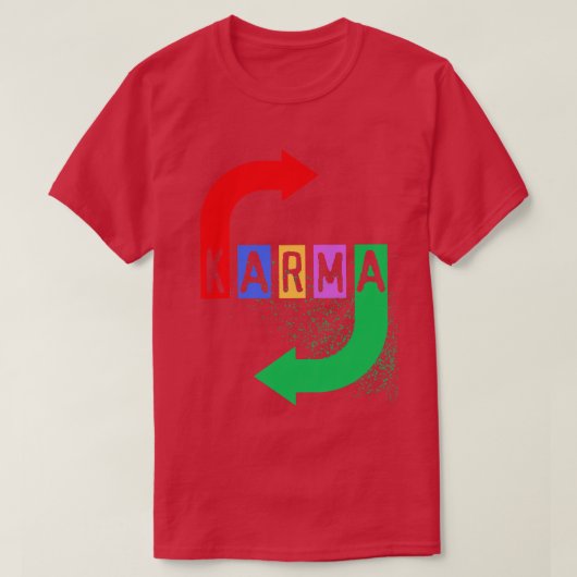 Karma T-shirt (Design voorkant)