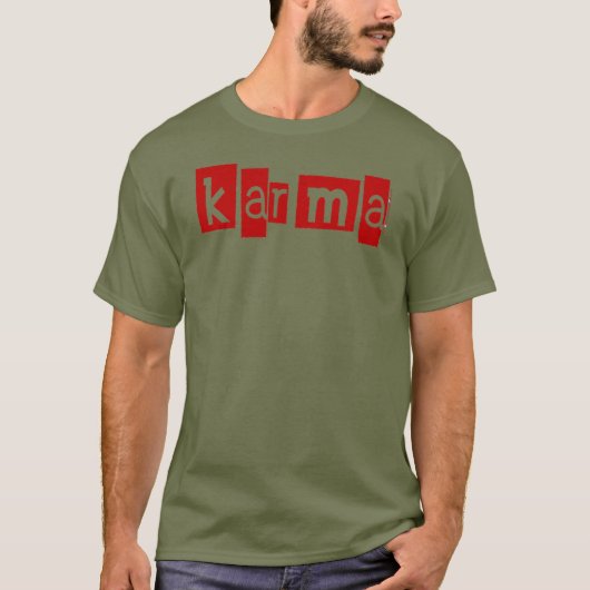 Karma T-shirt (Voorkant)