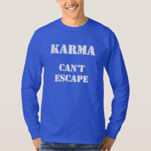 karma theorie India Azië filosofie schattig T-shir T-shirt