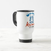 Karma Travel Mug White Reisbeker (Voorkant links)