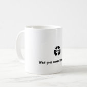 KARMA, wat er omgaat komt rond Koffiemok (Voorkant links)