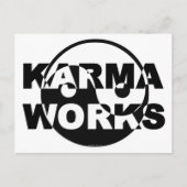 Karma Works Briefkaart (Voorkant)