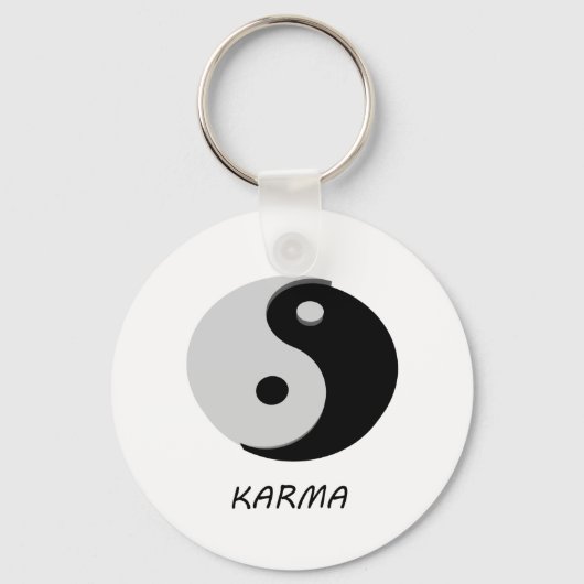 Karma Ying Yang Sleutelhanger (Voorkant)