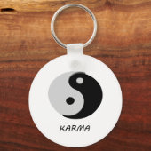 Karma Ying Yang Sleutelhanger (Voorkant)