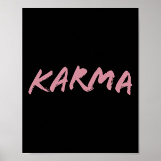 Karma Yoga uitspraak citaat hindoeïsme boeddhisme Poster