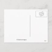 Karmann Ghia Klassieke Auto Kerstmis Feestdagenkaart (Achterkant)