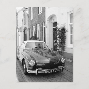 Karmann Ghia - Klassieke tekenfilm Briefkaart