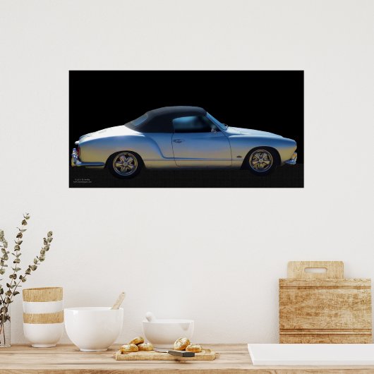 KARMANN GHIA POSTER (Keuken)