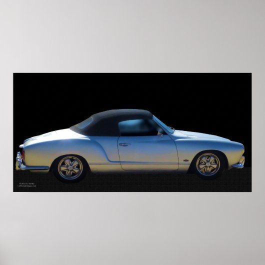 KARMANN GHIA POSTER (Voorkant)