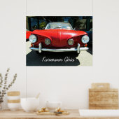 Karmann Ghia Poster (Keuken)
