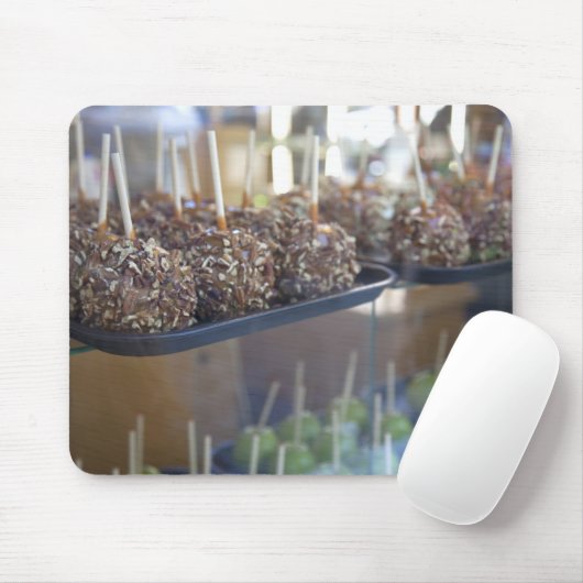 Karmel appels, Pioneer Square, Seattle Muismat (Met muis)