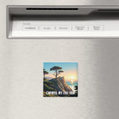 Karmel-bij-het-zee eenzame cipres magneet (Insitu (Vaatwasser))