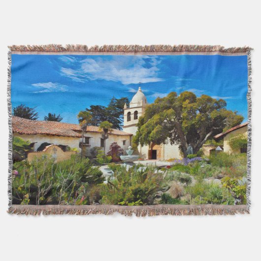 KARMEL MISSIE BASILIEK Gooi deken (Voorkant)