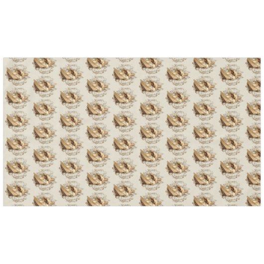 Karmelietenberg Karmelietenfeest Vintage Tafelkleed (Voorkant (Horizontaal))