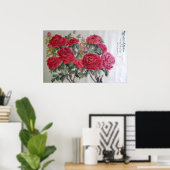 karmijnpruimen poster (Thuiskantoor)