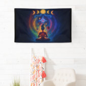 Karmische ontwaking spandoek (Insitu)