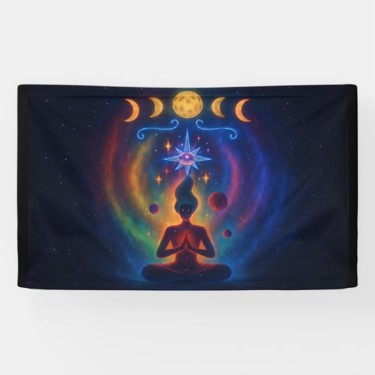 Karmische ontwaking spandoek (Horizontaal)