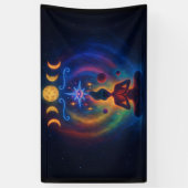 Karmische ontwaking spandoek (Verticaal)