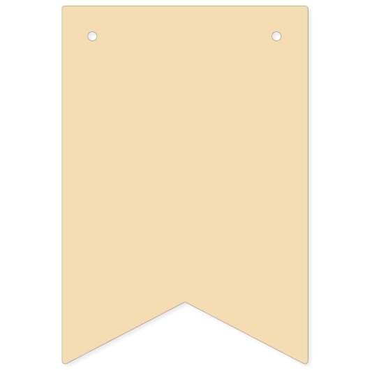 Karmozijn & Beige Aangepaste Feestbanner Vlaggetjes (Tweede vlag)