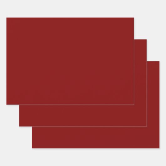 Karmozijn Inpakpapier Vel (Set)