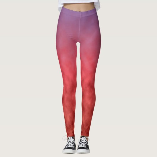 Karmozijn Nevel bij Schemering Leggings (Voorkant)