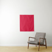 Karmozijn Rood Kleine Aangepaste Wandtapijt Wandkleed (In situ)