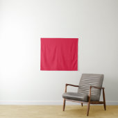 Karmozijn Rood Kleine Aangepaste Wandtapijt Wandkleed (In Situ (horizontaal))